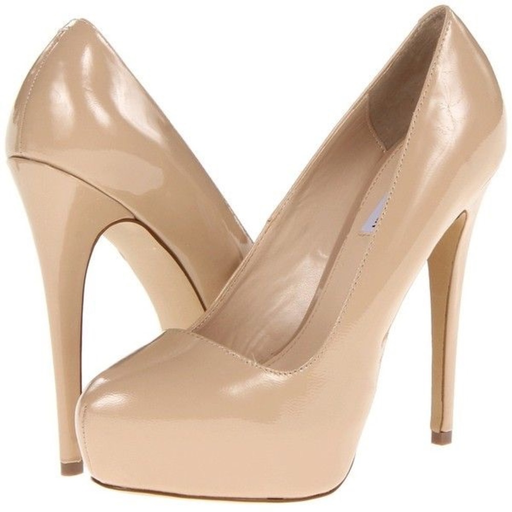 Steve Madden Nude Platform Pump